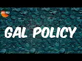 Gal Policy (Lyrics) - Kranium