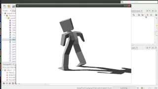 Java 3D from scratch - Wavefront Baked Animation Test Gangnam Style Dance