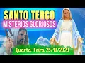 Download Lagu Santo Terço 🌺 Mistérios Gloriosos (Quarta-Feira - 25/10/2023) 🌺 Terço Mariano