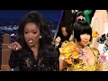 Nicki Minaj REACTS to Keke Palmer s SPOT-ON Impression of Her