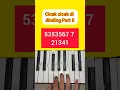Download Lagu Cicak cicak di dinding Part II (Piano Tutorial) #pianotutorial #cicakcicakdidinding #shorts #fyp