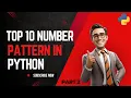 Top 10 Number Patterns in Python For Beginner Part 2