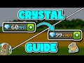 Grow Castle How to get more than 60 crystals How to get ORANGE CRYSTALS Crystal Guide