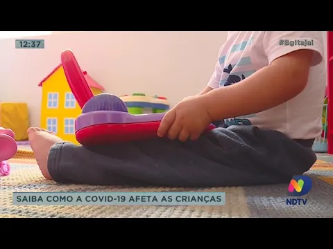 Saiba como a Covid-19 afeta as crianças