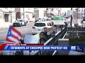 Chicopee High School students protest against ICE