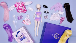 BJD Candy - Scale Slim by XAGA Doll ASMR Unboxing Doll Nudity