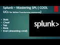 Splunk - Mastering SPL Transforming and Streaming commands