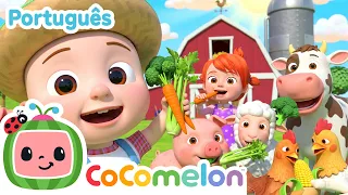 Vegetais na Fazenda e Venda de Garagem | CoComelon Brasil | Músicas Infantis em Português
