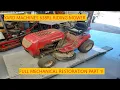 Yard Machines 638RL Riding Mower Mechanical Restoration Part 1 of 2