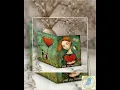 Dream of Love Greeting Card No 319 Whimsical Valentine s Day Art 5x7 in