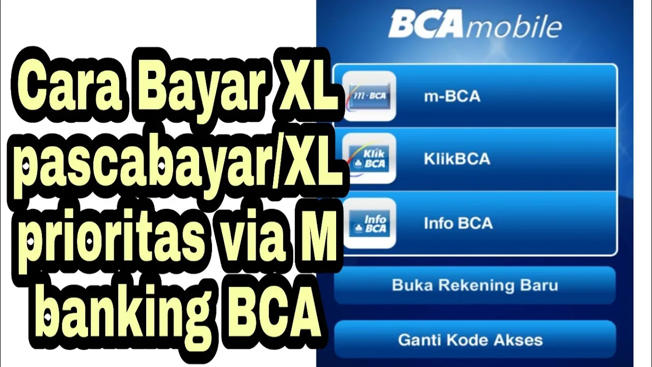 Cara Beli Pulsa Lewat M Banking Bca