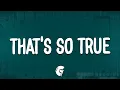 Download Lagu Gracie Abrams - That’s So True (Lyrics)