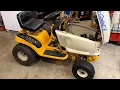 Cub Cadet Crash Pt 2 - Tractor and Tree Damaged