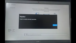 Fix Dell Inspiron 3520 HTTP Boot Error on windows 11 Laptop Boot Problem