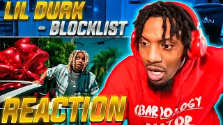 fake lil durk made it in the video lil durk blocklist reaction 