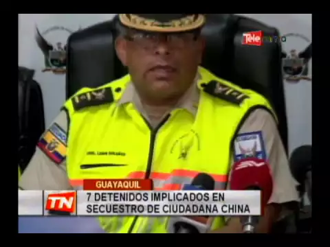 7 detenidos implicados en secuestro de ciudadana China