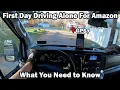 What Your First Day Delivering For Amazon Will Look Like