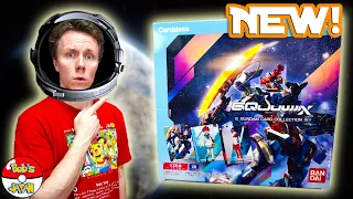 i opened the new gundam gquuuuuux card collection box mobile suit gundam 2025 set opening