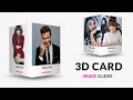 3D Cube Image Effect Only HTML CSS Swiper js