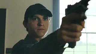 The Devil All the Time Tom Holland vs Robert Pattinson Church Scene