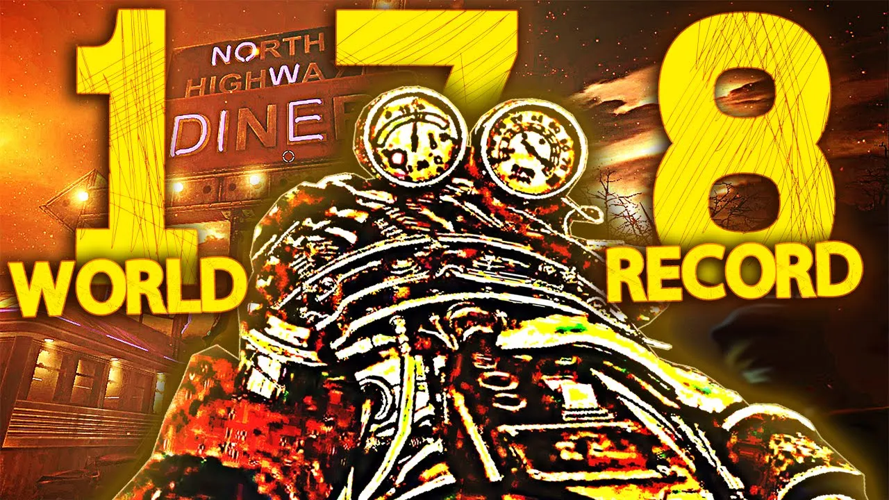 TRANZIT ROUND 178 WORLD RECORD no ZOMBIES BLACK OPS 2!!!