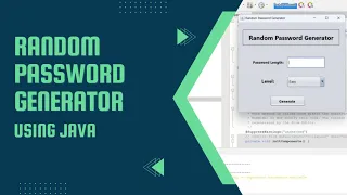 Random Password Generator using Java Project Demonstration