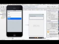 XCode 4 2 Table View tutorial pt 1 english