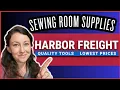 Unconventional Sewing Notions from Harbor Freight