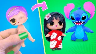 Download Never Too Old for Dolls! 9 Lilo \u0026 Stitch LOL Surprise DIYs MP3