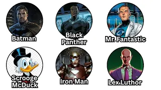 Top 6 Richest Characters in Marvel and DC With Their Net Worths Revealed
