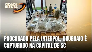 Uruguaio procurado pela Interpol é preso em Florianópolis