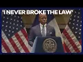 Adams responds after DOJ drops case I never broke the law