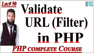 PHP Tutorial in Urdu Hindi How to Validate URL in php Using FILTER - VAR Function Validations