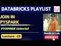 19 Joins in PySpark on Databricks Inner Outer Semi Anti