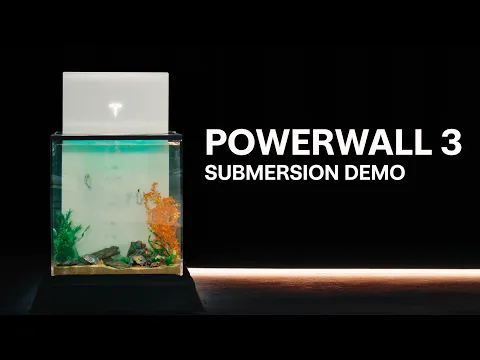 Download MP3 Tesla Powerwall 3 Operates in Over Two Feet of Water