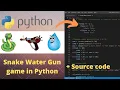 Snake Water Gun game in Python with Source code