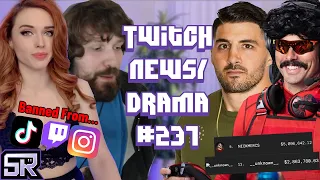 Twitch Earnings Leaked, Amouranth/Destiny Banned, Nickmercs, Drdisrespect - Twitch Drama/News #237