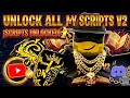 Totorial how to unlock the scrips