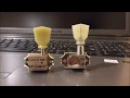 Kluson Revolution and Gibson Deluxe Tuning Machines