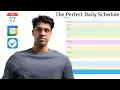 How to Create the PERFECT Daily Schedule Avoid Procrastination
