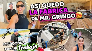 Ya está Instalado en su NUEVO TRABAJO🙌🏽🛠️+ Le compré un Microondas🥘 Ahora si Lista para HIKING🥾🚰