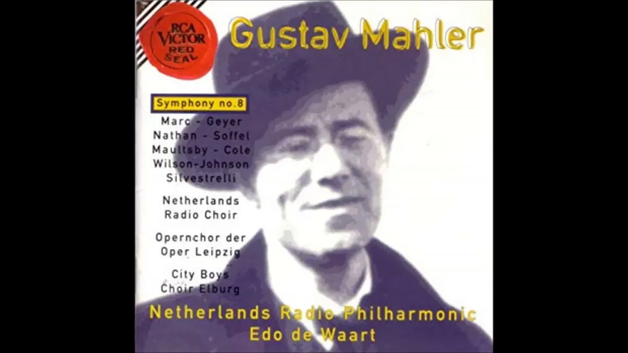 Gustav Mahler Symphony No. 8 (part 1) - de Waart, soloists, choirs, Netherlands Radio Philharmonic