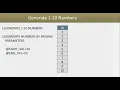 Part 2 SQL Queries - Recursive CTE