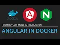 Angular application in Docker - Traversy Media Angular Crash Course into Docker Environment