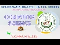 XII Computer science Unit 2 Chapter 7 Scope of variables