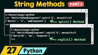 String Methods in Python Part 3