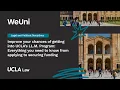 Study Law in the USA UCLA LL M Admissions Explained