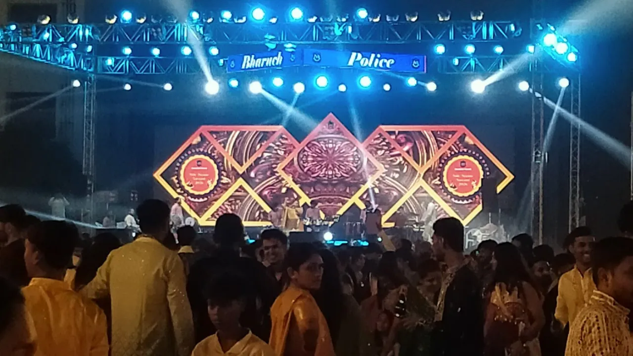Bharuch Navratri festival || Garba graund|| Police ground ||2026
