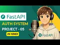 FastAPI Authentication System in Hindi JWT OAuth OTP Email Verification Project 5