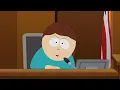 Eric Cartman Questioning His Mom in Court South Park Streaming Wars 2